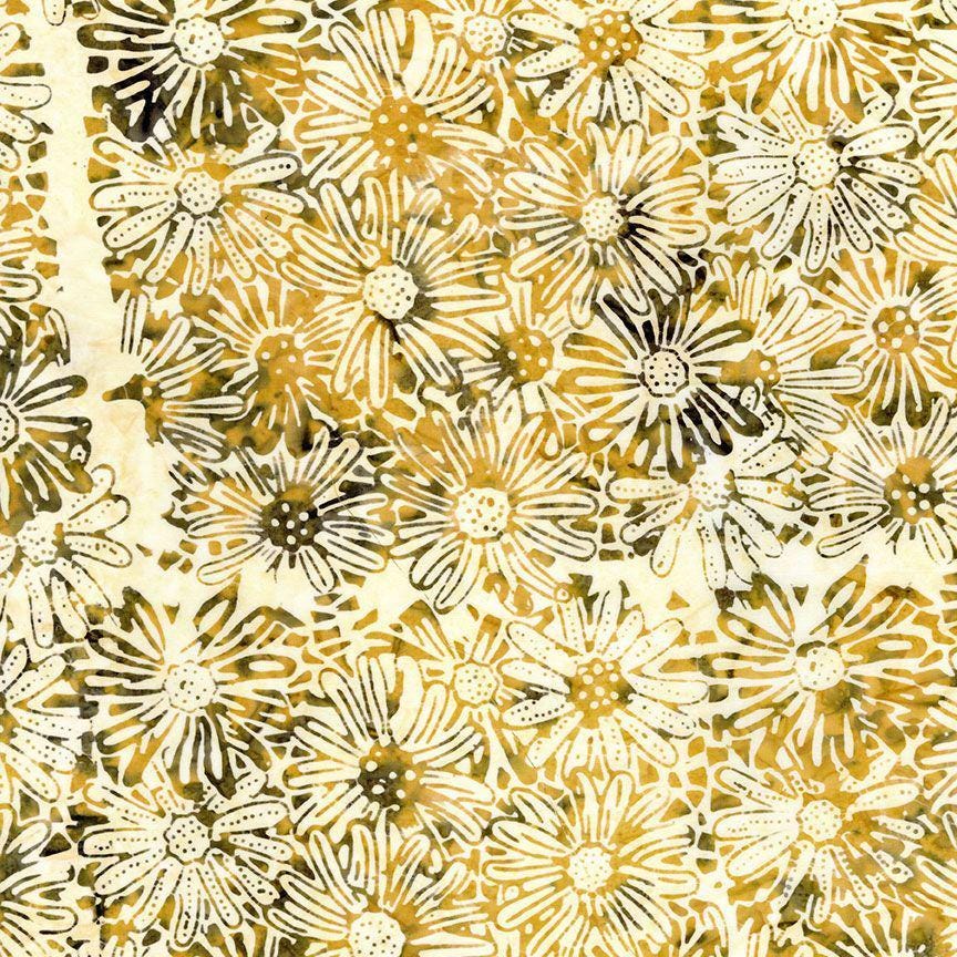 Tonga Amber Batik 10" Squares, Timeless Treasures Treat-Square42 Amber, 10" Precut Gold Tan Black Cream Batik Quilt Fabric Squares