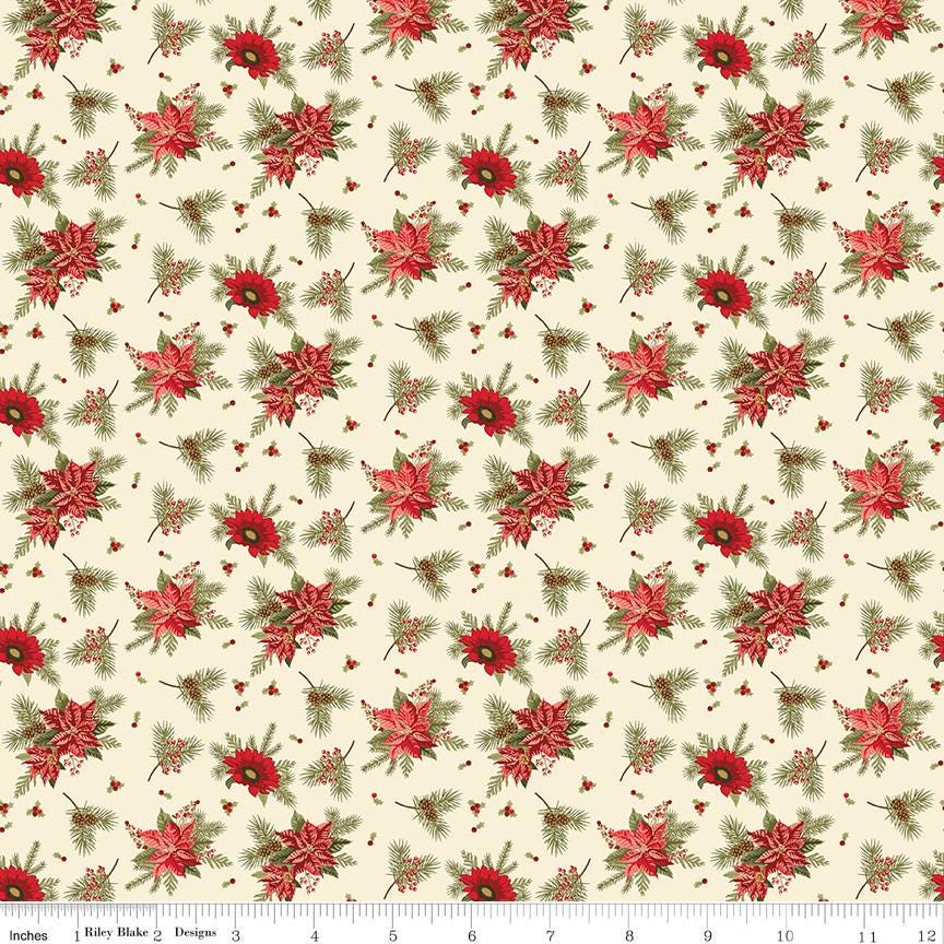 Glisten 10" Stacker, Riley Blake 10-16220-42, 10" Precut Christmas Xmas Fabric Squares, Christmas Layer Cake, Sandy Gervais