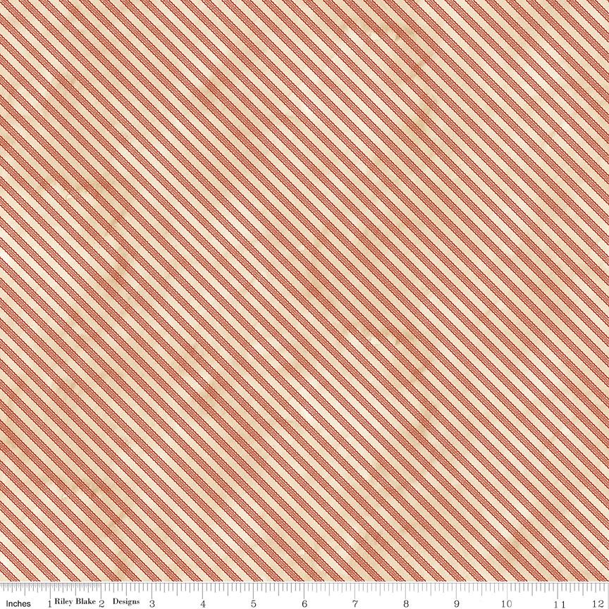 Naughty or Nice 18 Fat Quarter Bundle, Riley Blake FQ-16260-18, 18 x 22 Fabric Cut, Whimsical Primitive Christmas Santa Fabric, Teresa Kogut