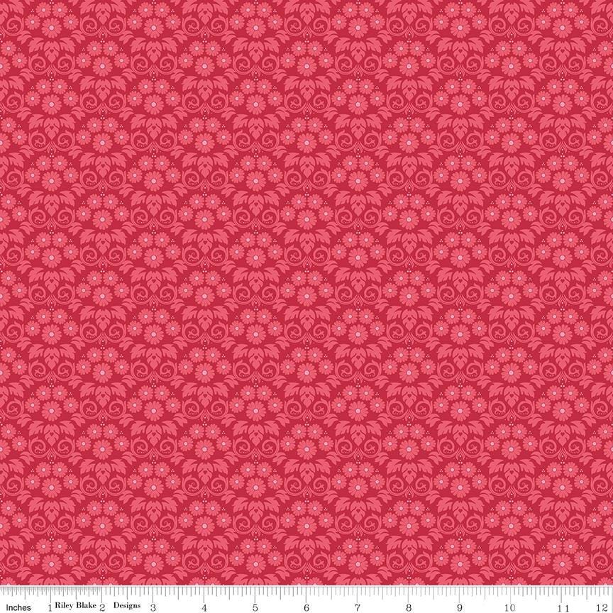 Bluegrass Charm 5" Stacker, Riley Blake 5-16390-42, 5" Precut Kentucky Derby Horses Floral Quilt Fabric Squares, Melissa Mortenson