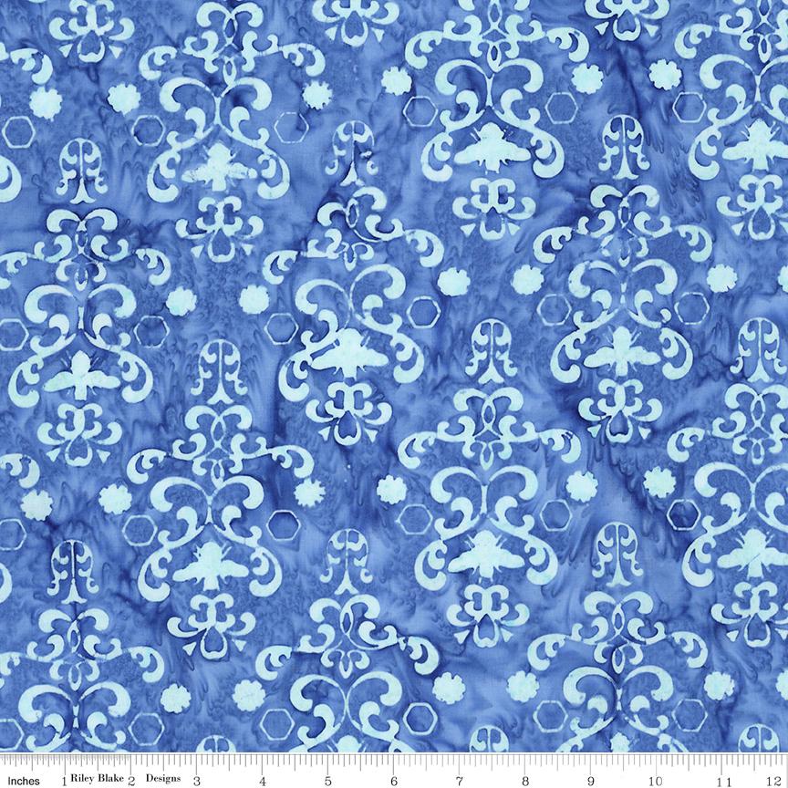 Expressions Batiks Watercolor Daisies Rolie Polie, Riley Blake RP-23246-40, 2.5" Precut Yellow Green Blue Floral Gingham Batik Fabric Strips