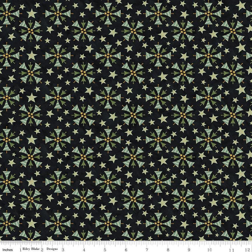 Naughty or Nice 10" Stacker, Riley Blake 10-16260-42, Whimsical Santa Christmas Xmas Quilt Fabric Squares, Teresa Kogut