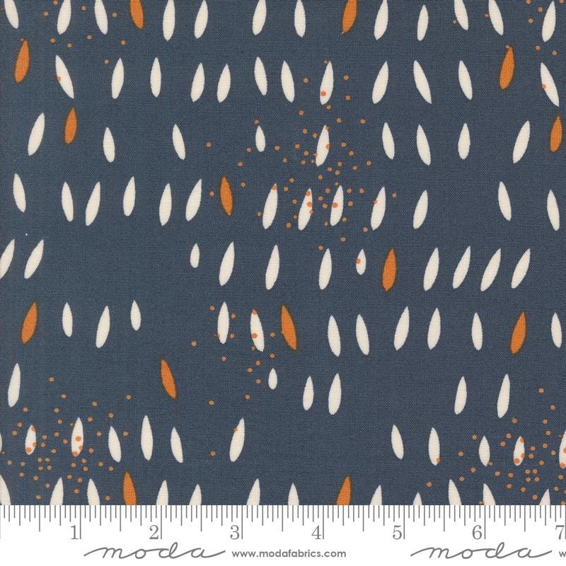 Simply Cozy Charm Pack, Moda 1890PP, 5" Precut Fabric Squares, Modern Orange Blue Yellow Quilt Charm Fabric, Zen Chic