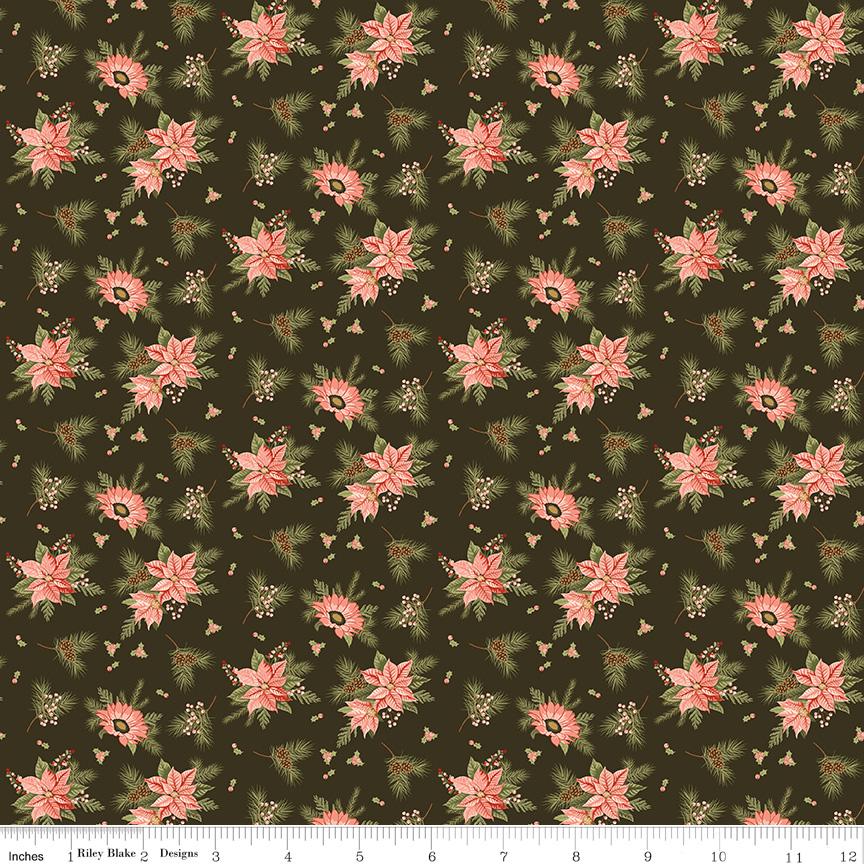 Glisten 10" Stacker, Riley Blake 10-16220-42, 10" Precut Christmas Xmas Fabric Squares, Christmas Layer Cake, Sandy Gervais
