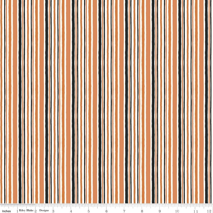 Trick or Treat 21 Fat Quarter Bundle, Riley Blake FQ-15960-21, Precut 18 x 22 Halloween Fat Quarter Bundle, Lisa Audit