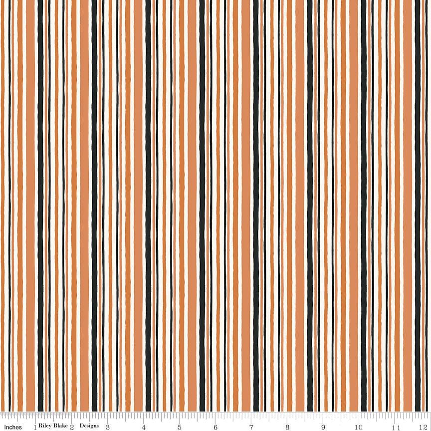Trick or Treat 2.5" Rolie Polie, Riley Blake RP-15960-40, 2.5" Precut Black Orange Blue Purple Halloween Fabric Strip Roll, Lisa Audit