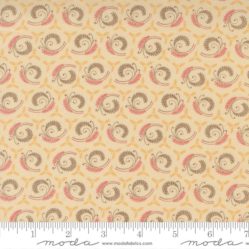 Wild Orchard 5" Charm Pack, Moda 2770PP, 5" Precut Autumn Fall Floral Charm Pack Fabric Squares, Blackbird Designs