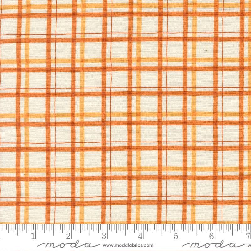 I Love Fall Most of All 5" Charm Pack, Moda 56140PP, 5" Precut Blue Orange Autumn Fall Pumpkins Charm Pack Fabric Squares, Deb Strain