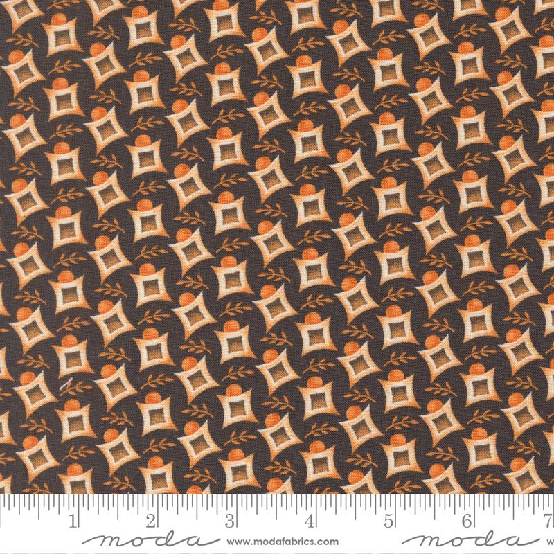 Agatha Road Charm Pack, Moda 35410PP, 5" Precut Halloween Harvest Colors Charm Pack Fabric Squares, Fig Tree & Co