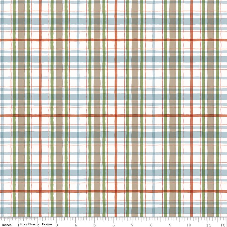 Santa's Tree Farm 2.5" Rolie Polie, Riley Blake RP-16450-40, 2.5" Precut Red Green Blue Christmas Fabric Strips, Lisa Audit