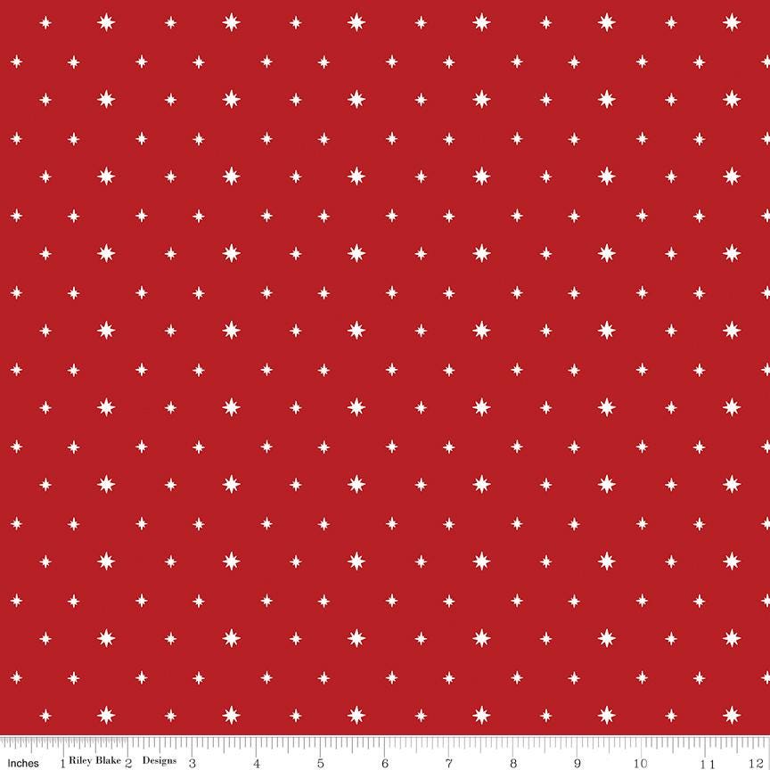 Charming Christmas 10" Stacker, Riley Blake 10-16350-42, 10" Precut Christmas Xmas Floral Fabric Squares Stacker, Kelsey Carlson