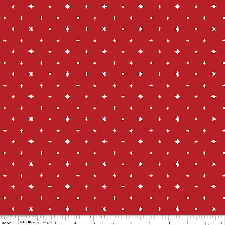 Charming Christmas 2.5" Rolie Polie, Riley Blake RP-16350-40, 2.5" Precut Red Green Christmas Fabric Strips, Kelsey Carlson