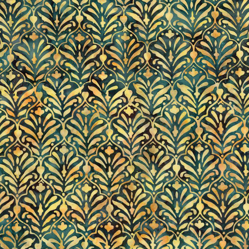 Expressions Batiks - Landscape Floreale 5" Stacker, Riley Blake 5-23216-42, 5" Precut Teal Brown Red Batik Fabric Squares