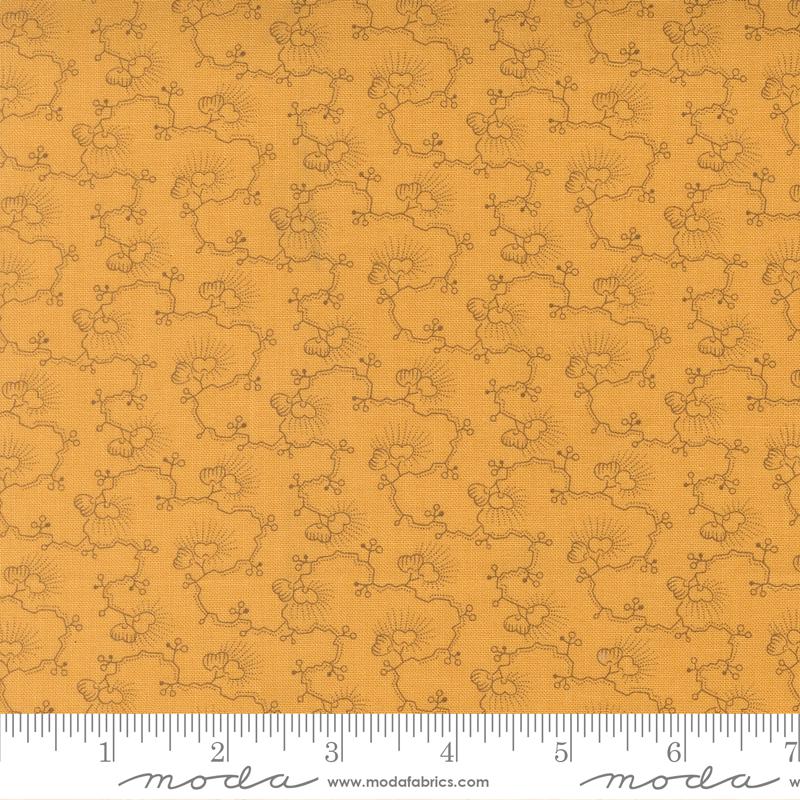 Wild Orchard 5" Charm Pack, Moda 2770PP, 5" Precut Autumn Fall Floral Charm Pack Fabric Squares, Blackbird Designs