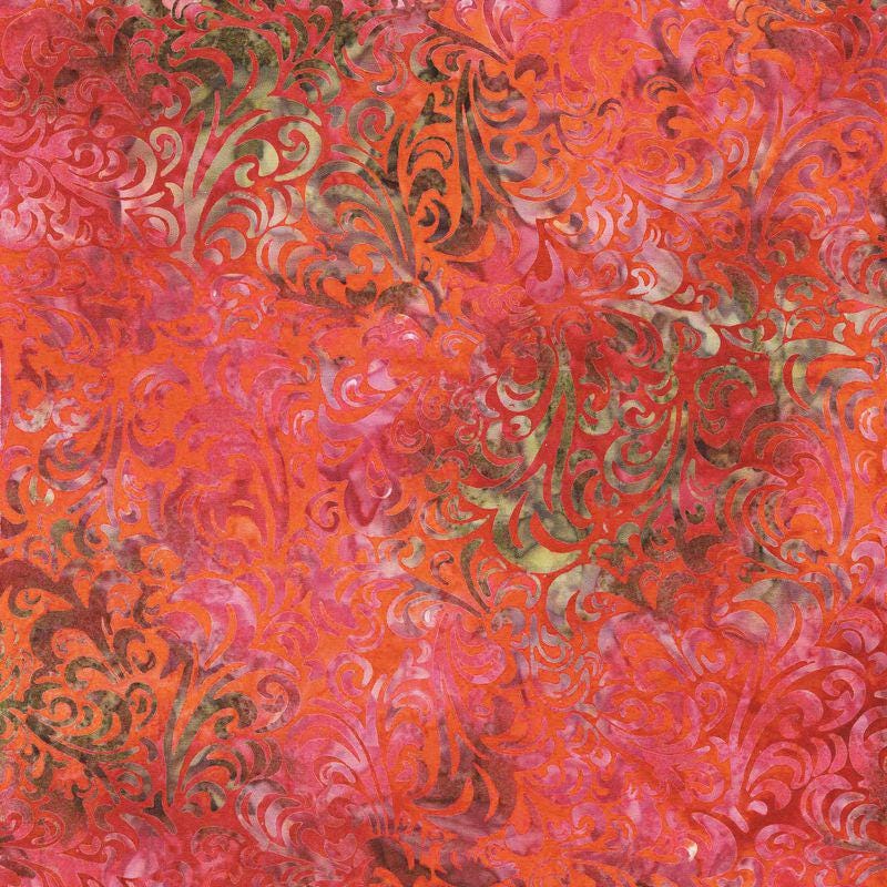 Expressions Batiks - Elementals Twirl and Swirl 5" Stacker, Riley Blake 5-21901-42, 5" Precut Multicolored Batik Fabric Squares