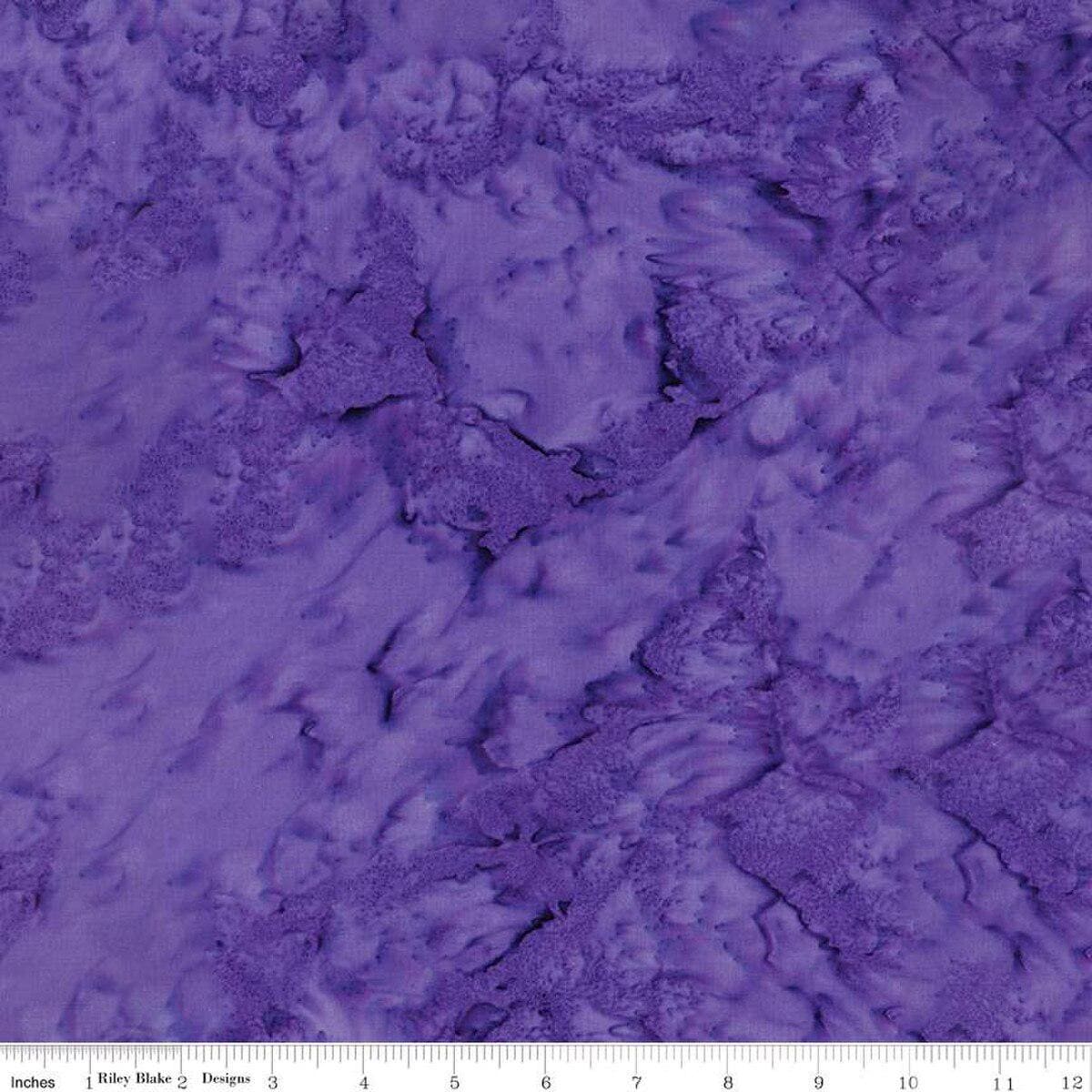 Expressions Batiks - Hand Dyes Misty Morning 5" Stacker, Riley Blake 5-21005-42 , 5" Precut Blue Green Purple Solids Batik Fabric Squares