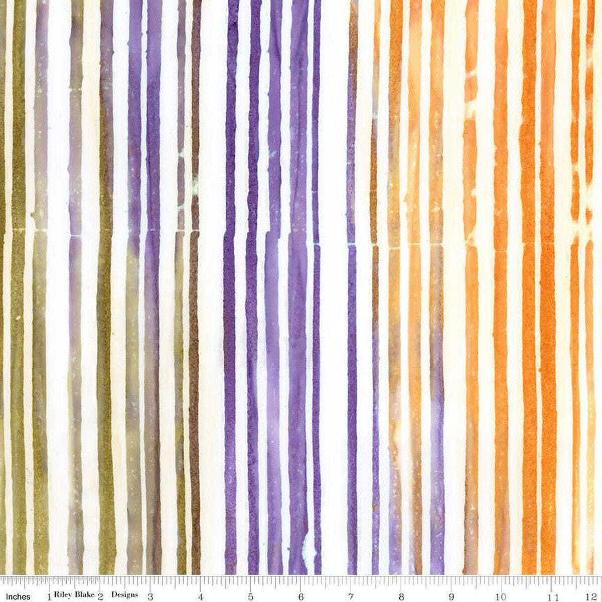 Expressions Batiks - Fright This Way Rolie Polie, Riley Blake RP-23340-40, 2.5" Precut Halloween Monsters Batik Fabric Strips, Sandy Gervais
