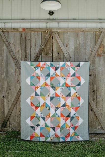 Just Two Charm Packs Quilt Pattern Book, C&T Publishing 11546, 16 Charm Pack Stash Friendly Quilt Projects in 2 Colorways, Cheryl Brickey