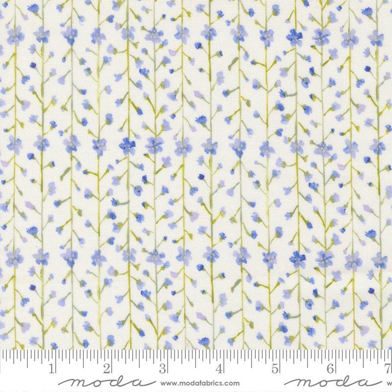 Sweet Cecily Layer Cake, Moda 24640LC, 10" Precut Pastel Pink Green Blue Floral Fabric Squares, Janet Clare