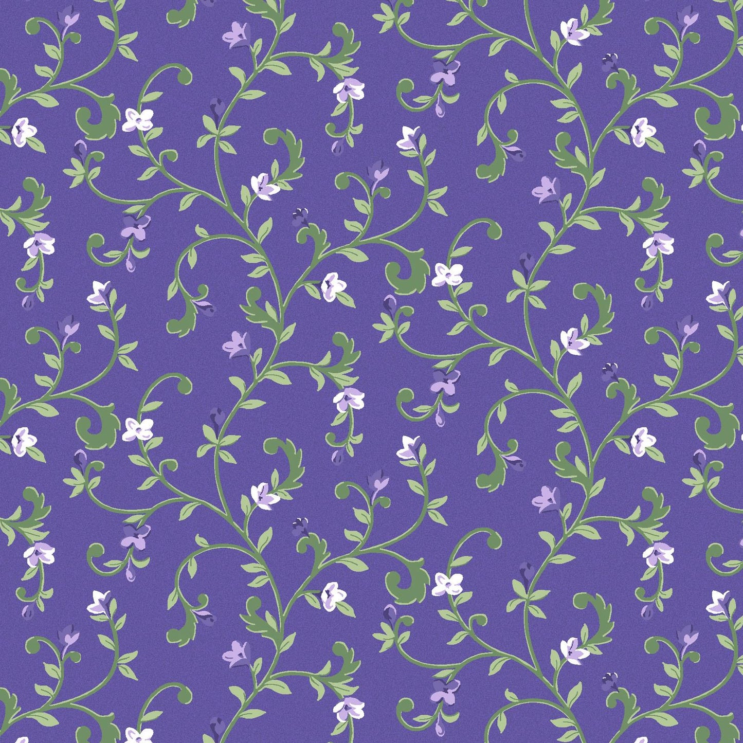 Lilac Lane 5" Charm Pack, Maywood Studio CP-MASLILA, 5" Precut Purple Green Beige White Floral Charm Pack Fabric Squares