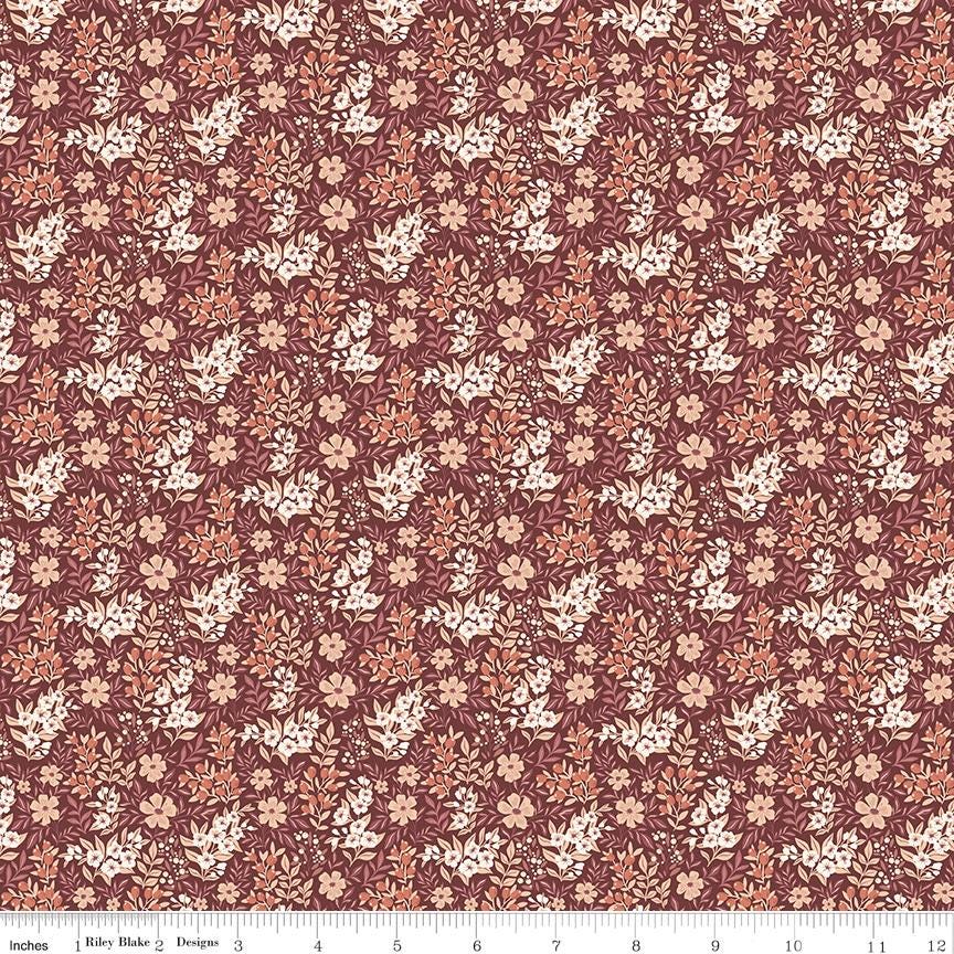 Evening on the Prairie Rolie Polie, Riley Blake RP-16740-40, 2.5" Precut Autumn Fall Sunflowers Fabric Strip Roll, Melissa Gilbert