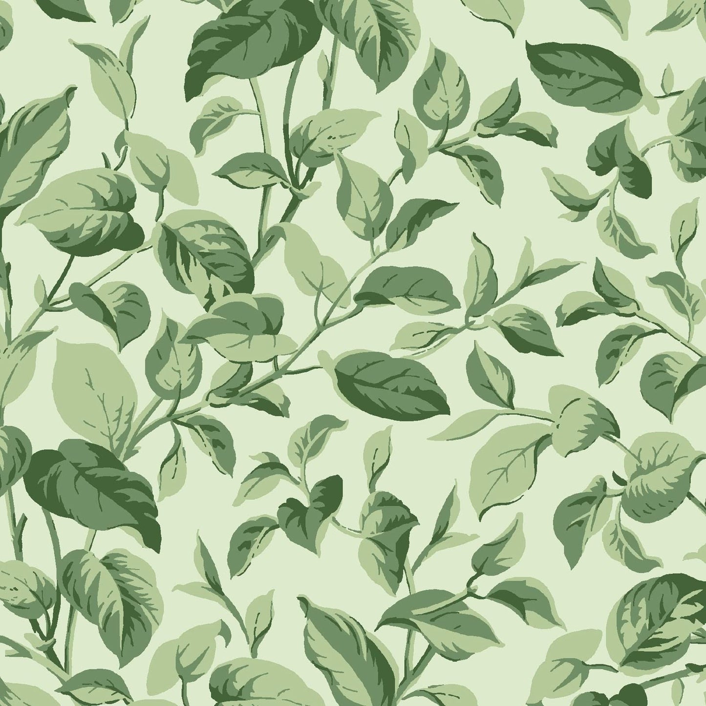 Lilac Lane 19 Piece Fat Quarter Bundle Plus Panel, FQ-MASLILA, 18 x 22 Fabric Cuts, Purple Green Floral Fabric Bundle, Maywood Studio