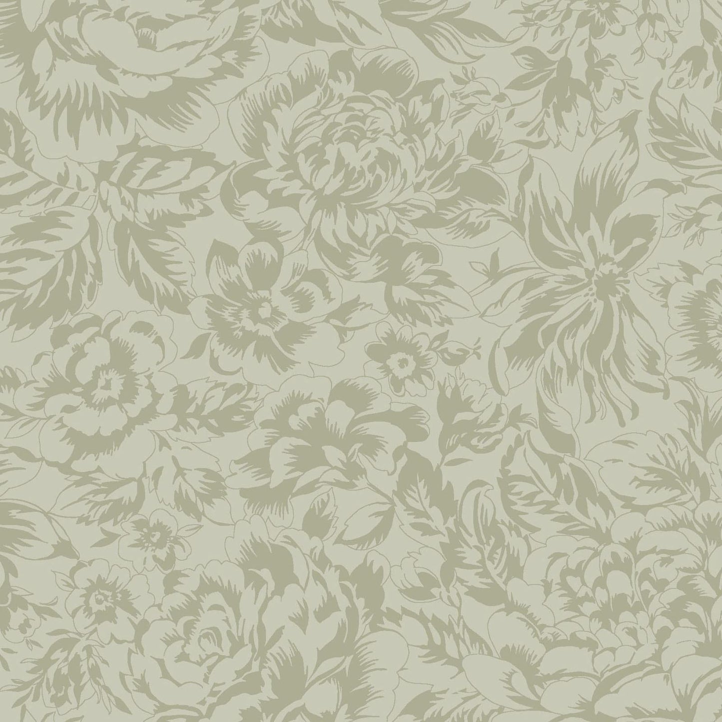 La Fleur FLANNEL 10" Squares, SQ-MASLAFF, Precut 10" Red Green Teal Yellow Floral Flannel Fabric Squares, Maywood Studio