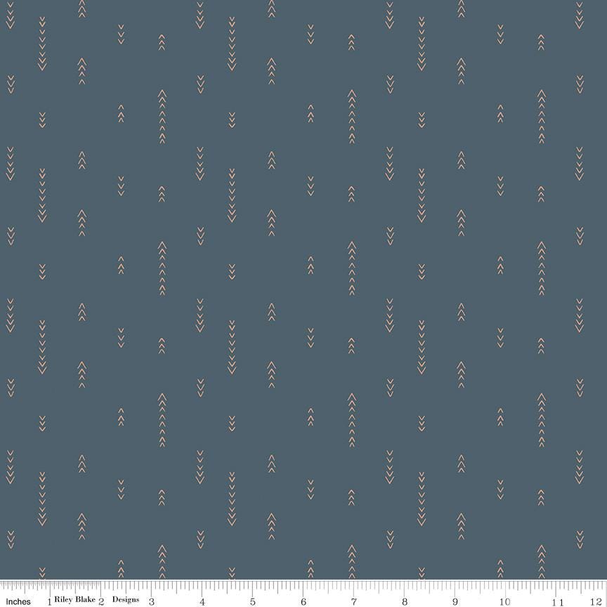 Olive Grove 5" Stacker, Riley Blake 5-16630-42, 5" Precut Autumn Fall Burgundy Blue Rust Green Floral Fabric Squares, Amber Elliot