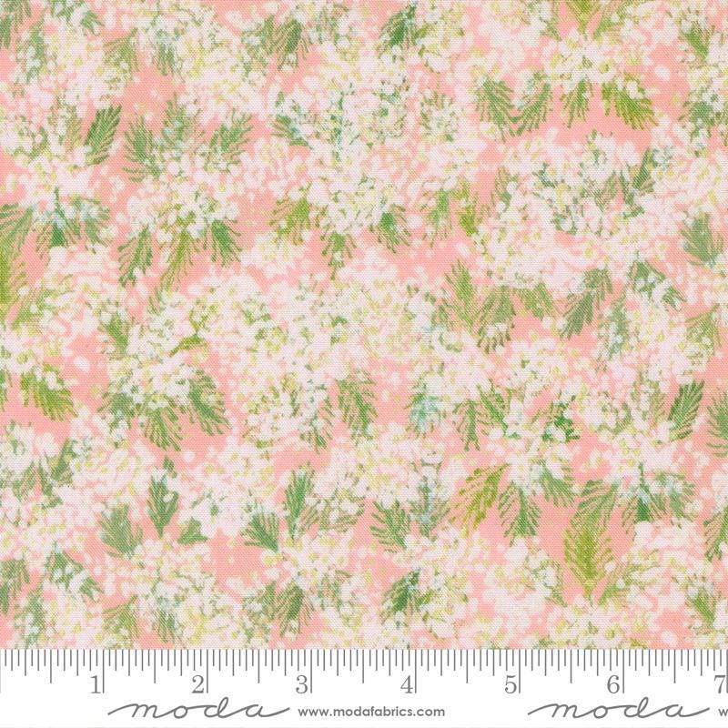 Sweet Cecily 5" Charm Pack, Moda 24640PP, 5" Precut Pink Blue Green Floral Quilt Fabric Squares, Janet Clare