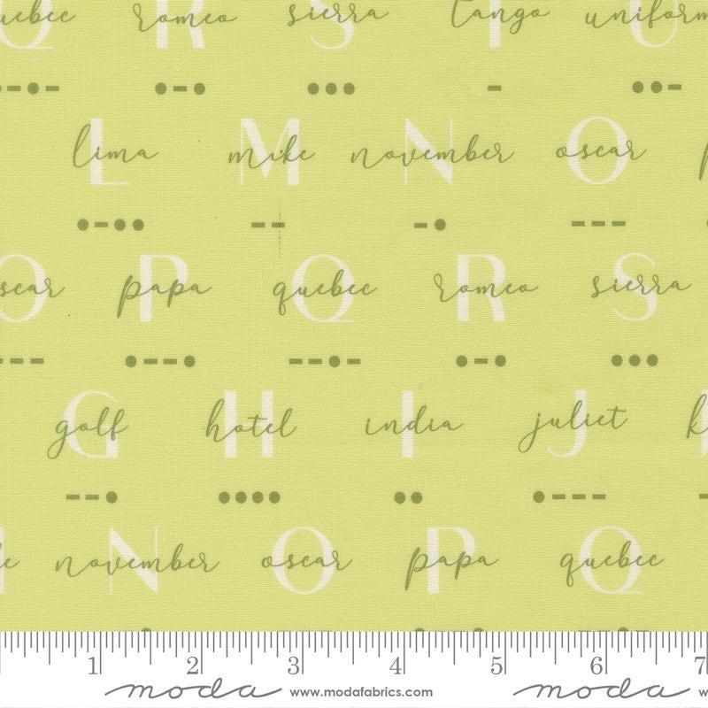 High Flight 10" Layer Cake, Moda 45060LC, 10" Precut Green Blue Gray Aeronautical Airplanes Quilt Fabric Squares, Sarah Thomas, Sariditty