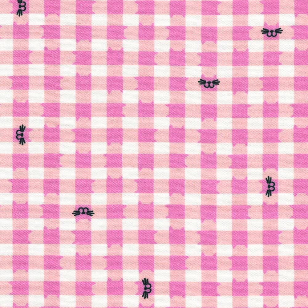 Whisker Wonderland 10" Squares, Robert Kaufman TEN-1414-42, 10" Precut Kitty Cats Cat Lover Floral Layer Cake Fabric Squares, Naharana