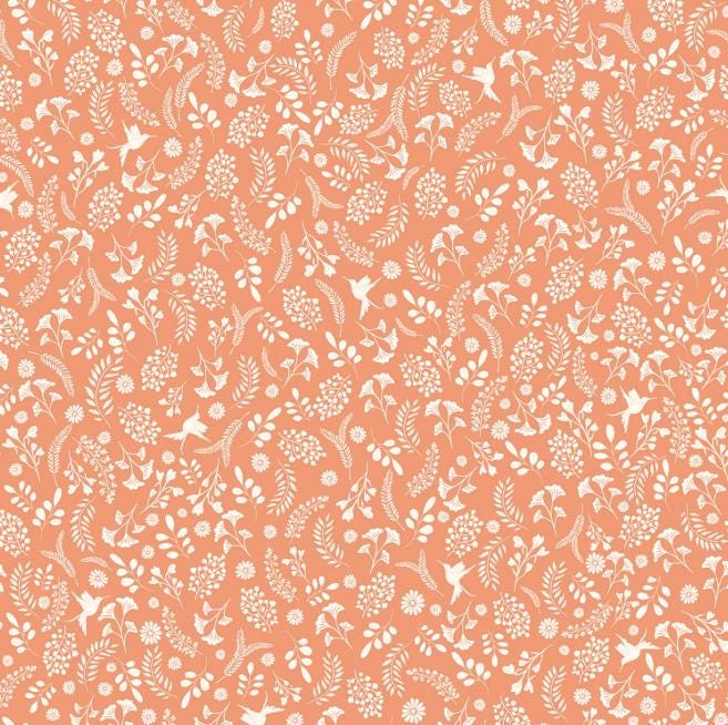 Unicorn Dreams 5" Charm Pack, Poppie Cotton UD25726, 5" Precut Pink Mint Yellow Floral Charm Fabric Squares, Ginger Deverell