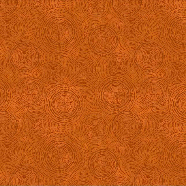 Radiance - Dusty Orange Blender Fabric, Windham 53727-5 Pumpkin, Orange Tonal Texture Blender Fabric, Whistler Studios, By the Yard