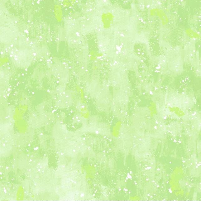 Cosmos - Light Green Brushy Blender Fabric, P & B Textiles COSM5130-LG, Spring Green Tonal Texture Quilting Cotton, By the Yard
