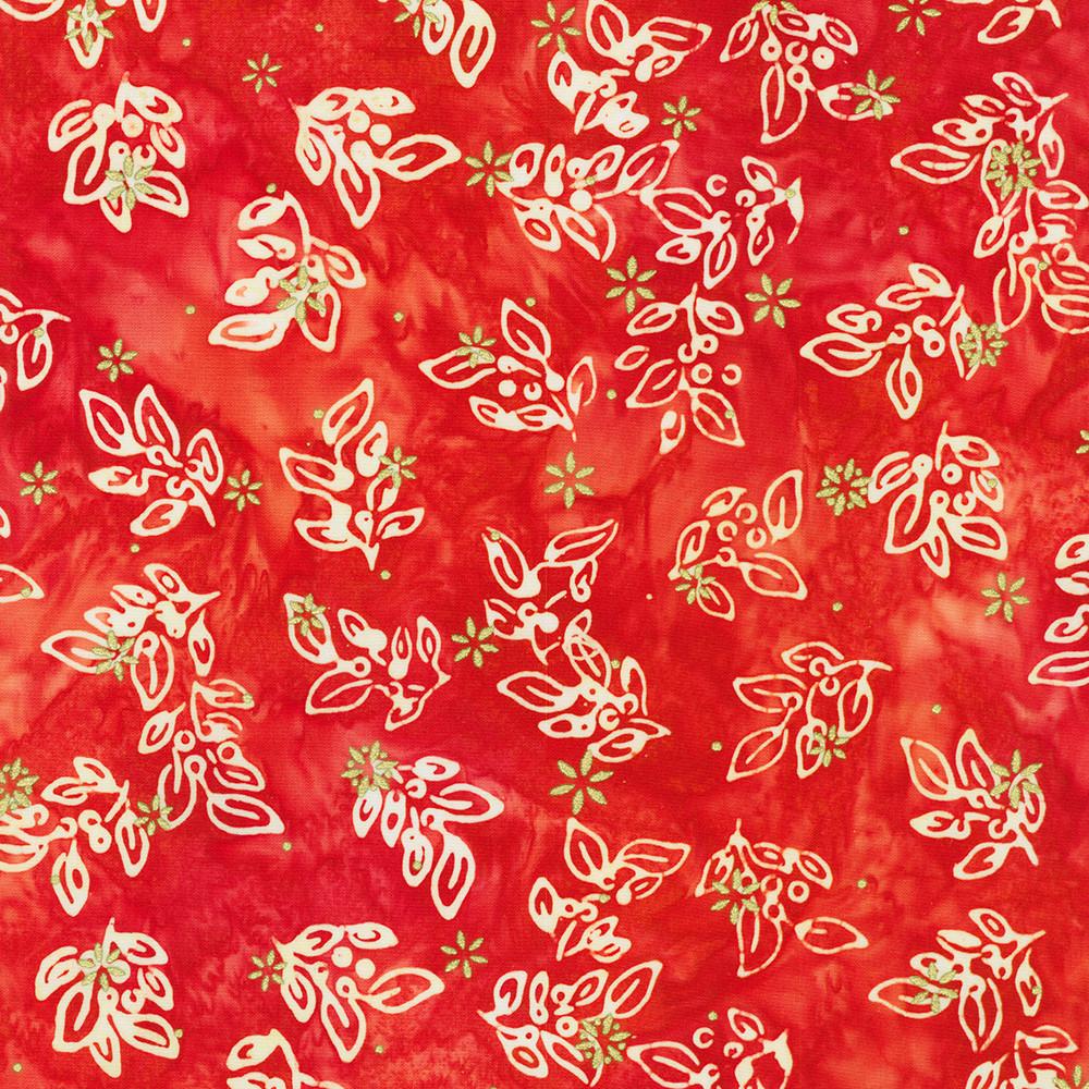 Twinkle Lights Batik Charm Pack, Robert Kaufman CHS-1295-42, 5" Precut Christmas Xmas Batik Fabric Squares