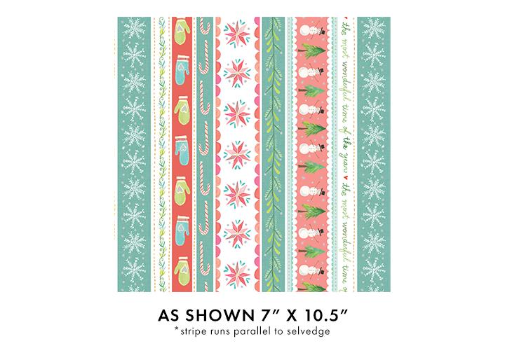 Magical Season 10" Fabric Squares, Benartex MGS10PK, Precut 10" Iconic Christmas Xmas Layer Cake Fabric Squares, Katie Daisy