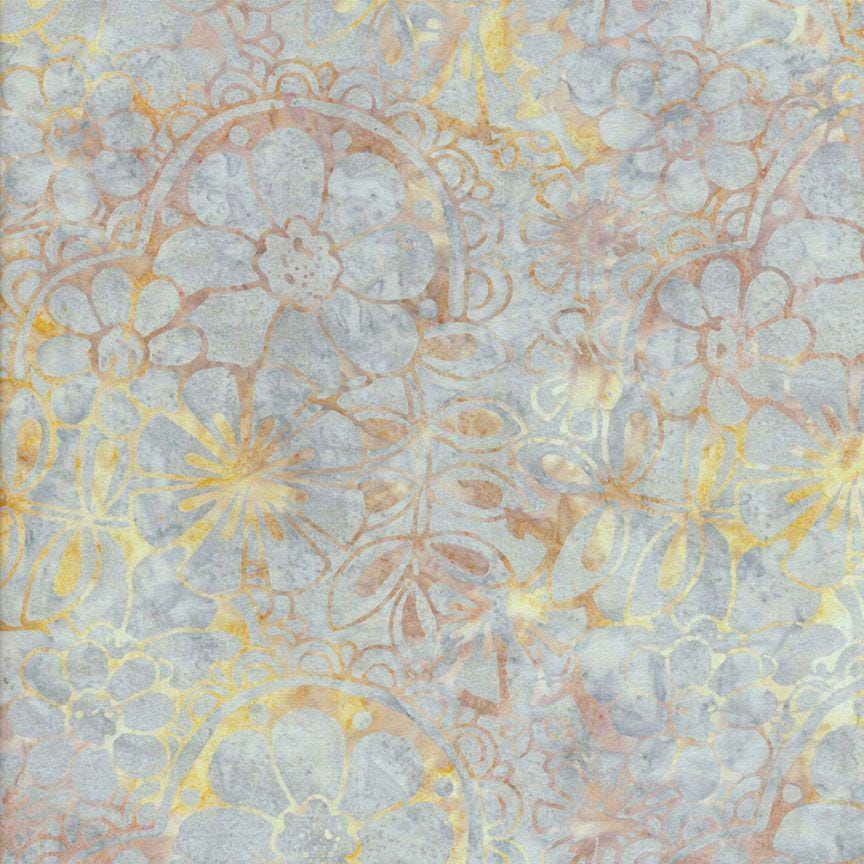 Tonga Truffle Batik 5" Squares, Timeless Treasures Treat-Mini42 Truffle 5" Precut Cream Gray Neutral Batik Charm Pack Fabric Squares