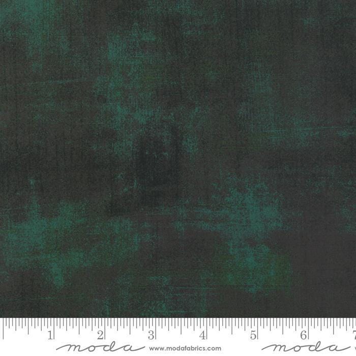 2.25" Single Fold Bias Binding - Grunge Christmas Green, Moda QB2 4314, Premade 2.25" Bias Binding By the Yard