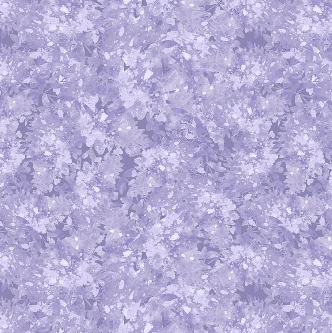 Mirage - Lavender Purple Tonal Texture Blender Fabric, Wilmington Prints 40766-600 Wisteria, Cotton Quilting Fabric, By the Yard