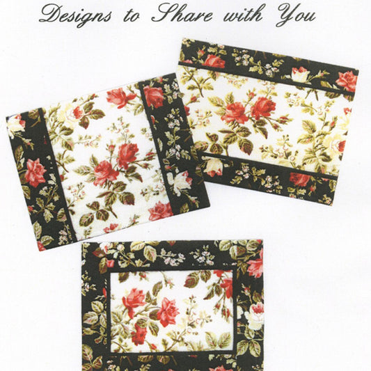 As You Like It Place Mats Placemats Pattern, Designs to Share With You DSY211, Quilted Place Mat Pattern, Easy Quilted Table Mats