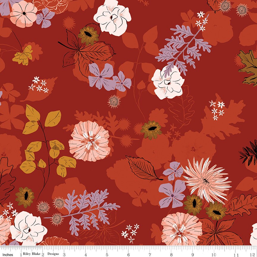 LAST CALL Maple Rolie Polie, Riley Blake RP-12470-40, 2.5" Inch Fabric Strips, Autumn Fall Fabric Strips, Gabrielle Neil Designs