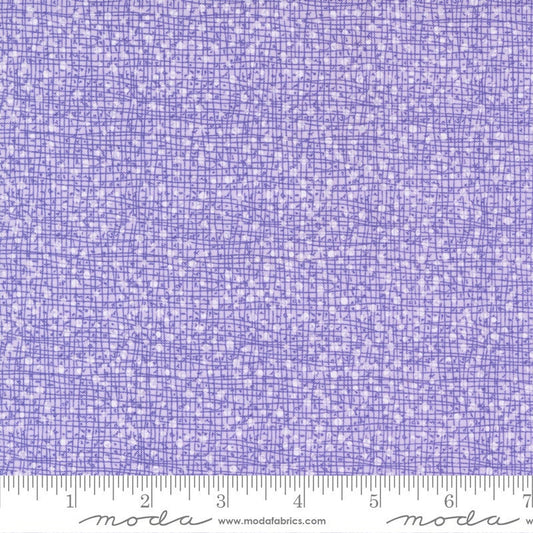 Thatched Dotty - Pansy's Posies Lavender Purple Tonal Texture Fabric, Moda 48715 213, Robin Pickens, By the Yard