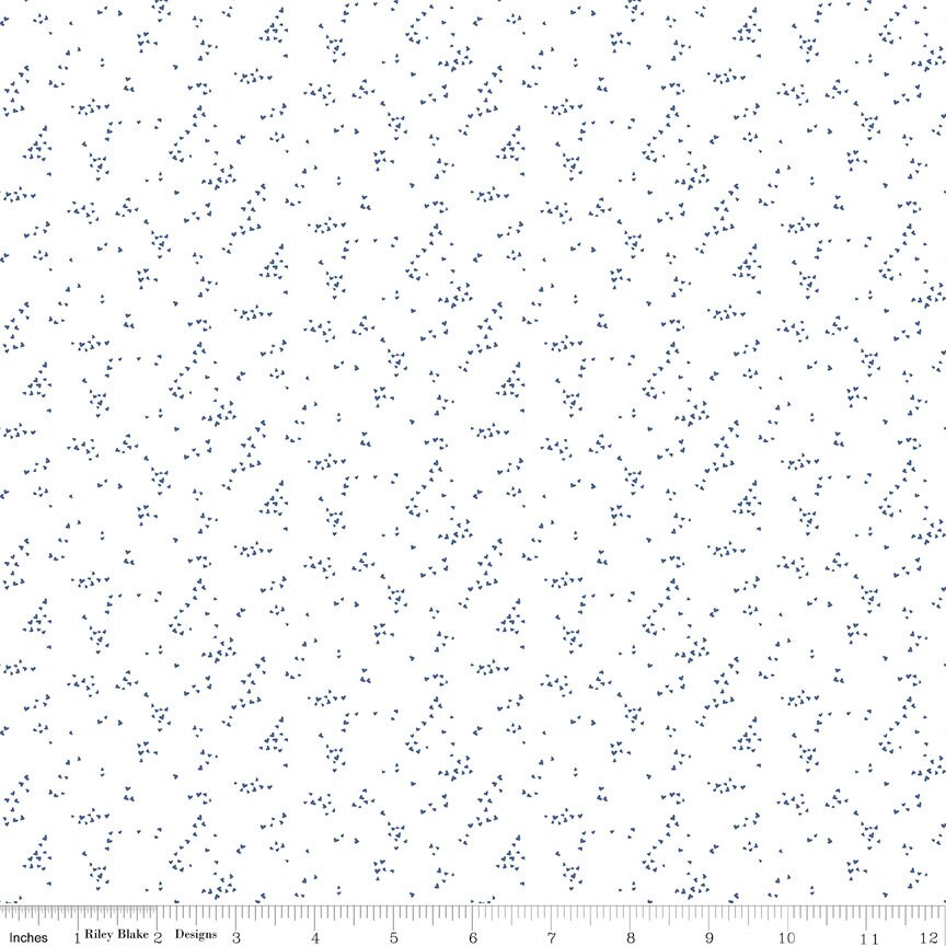 LAST CALL With a Flourish Rolie Polie, Riley Blake RP-12730-40, Precut 2.5" Inch Floral Fabric Strips, Simple Simon