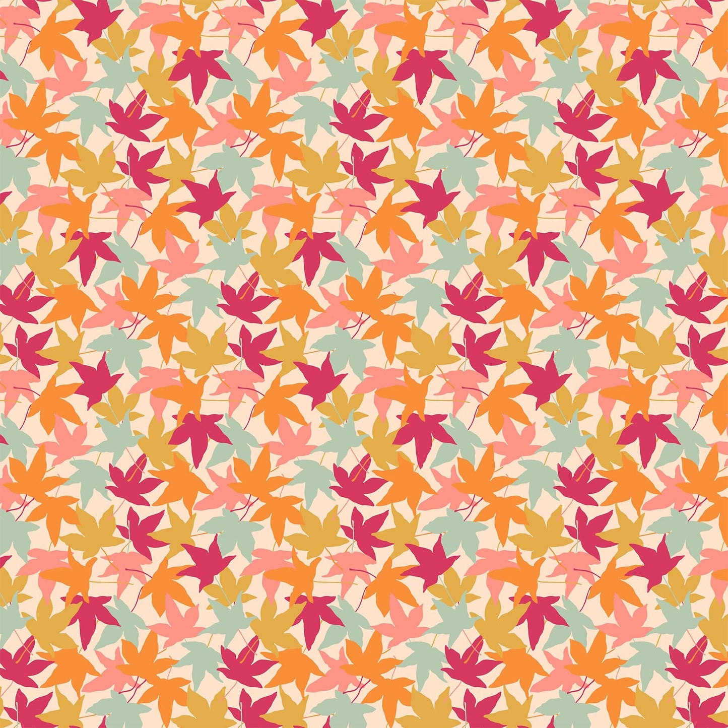 Splendor 13 Piece Fat Quarter Bundle, Figo FQSPLEN13-10, Orange Green Purple Pink Floral Quilt Fabric, 18 x 22 Fabric Cuts