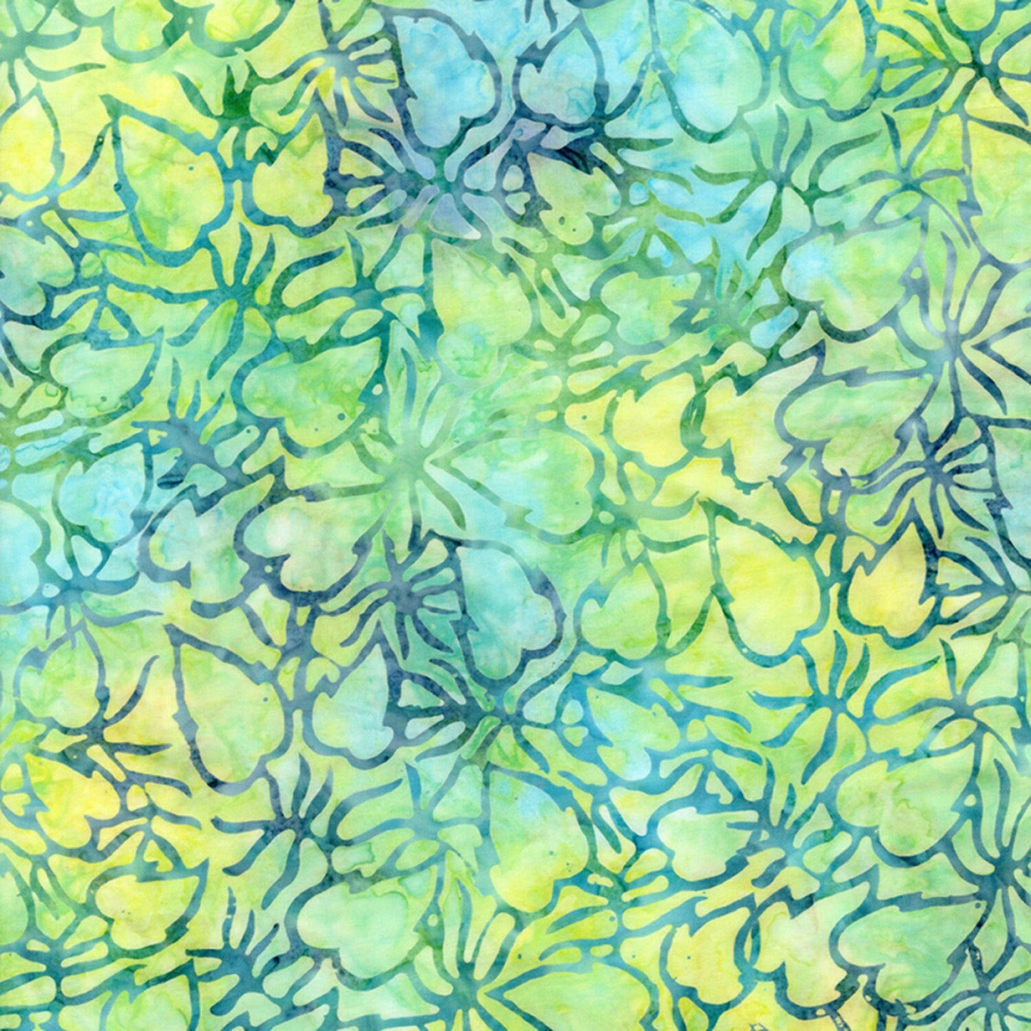Splash 2.5" Strips, Timeless Treasures Treat-Strip40 Splash, Splash Jelly Roll Up, Blue Yellow Green 2.5" Batik Fabric Strips