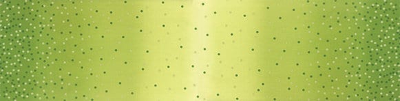 Best Ombre Confetti Metallic Dessert Roll, Moda 10807DRMB, 5" Inch Precut Fabric Strips, Gradient Colors Ombre Strip Roll, V and Co