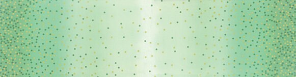 Best Ombre Confetti Metallic Dessert Roll, Moda 10807DRMB, 5" Inch Precut Fabric Strips, Gradient Colors Ombre Strip Roll, V and Co