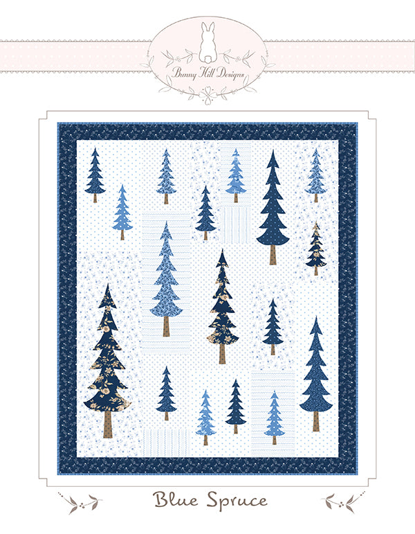 Blue Spruce Quilt Pattern, Bunny Hill Designs BHD2165