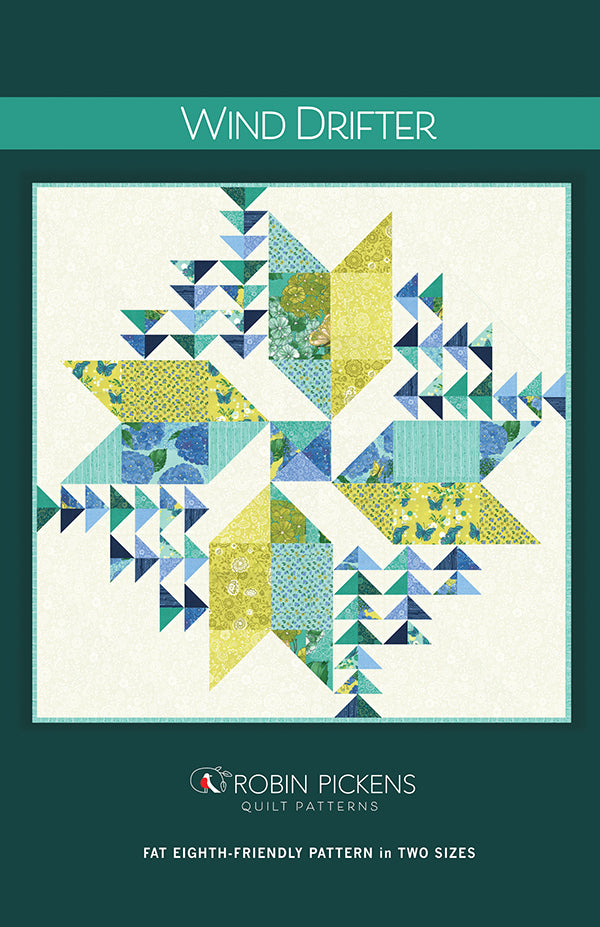 Wind Drifter Quilt Pattern, Robin Pickens RPQP-WD135