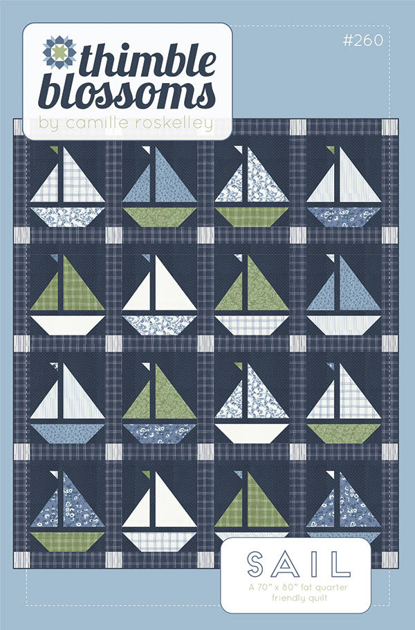 Sail Quilt Pattern, Thimble Blossoms TB260